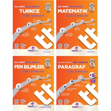 Talent Team Yayıncılık 8. Sınıf Ilk Adım Başlangıç Türkçe Kitabı