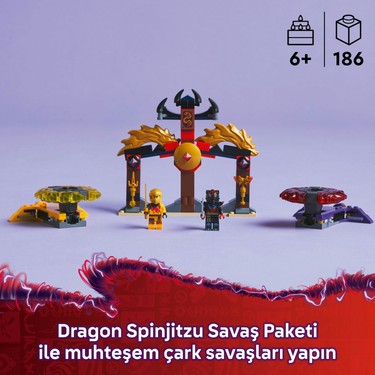 LEGO® NINJAGO® Ejderha Spinjitzu Savaş Paketi 71826 - 6 Yaş Fiyatı