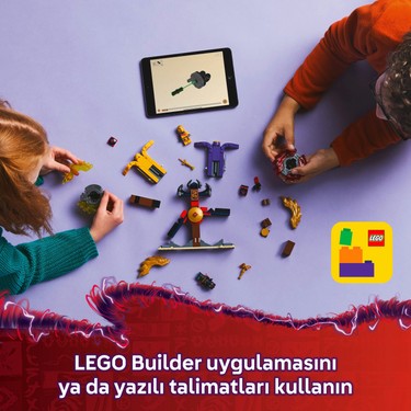 LEGO® NINJAGO® Ejderha Spinjitzu Savaş Paketi 71826 - 6 Yaş Fiyatı