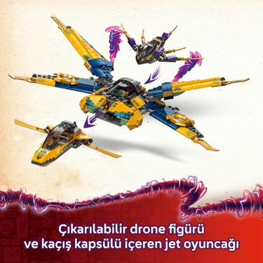 LEGO® NINJAGO® Ras ve Arin'in Süper Fırtına Jeti 71833 - 8 Fiyatı