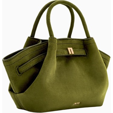 Jw Peı Hana Mini Suni Süet Tote Koyu Zeytin Yeşili Çanta Fiyatı