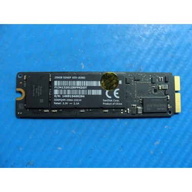 MacBook Pro A1502 Sandisk 256GB SSD Solid State Drive Fiyatı