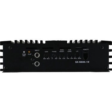 Soundmax SX-N600.1D Oto Anfi Mono 600 Watt 1 Kanal Fiyatı