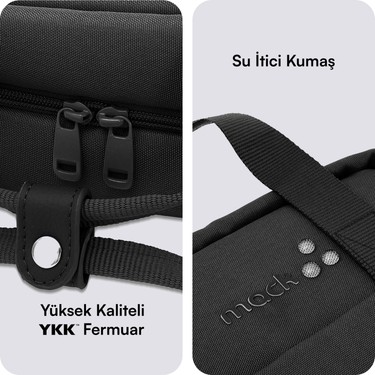 Mack MCE-1521 15.6 NOVA Eco Notebook Sırt Çantası Siyah Fiyatı