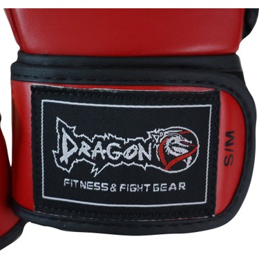 DragonDo 30255-P Tornado MMA Eldiveni Kırmızı PU Malzeme ile Fiyatı