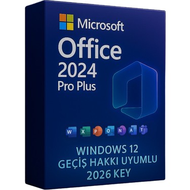 Microsoft Windows 11 Pro + Office 2024/2026 Pro Plus | Fiyatı