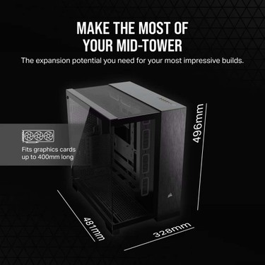 Corsaır 6500X Mid-Tower Çift Hazneli Pc Kasası - Fiyatı