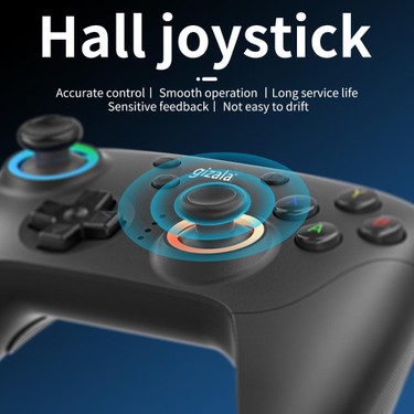 Gizala Kablosuz Oyun Kontrolcüsü Gamepad Hall Effect Fiyatı