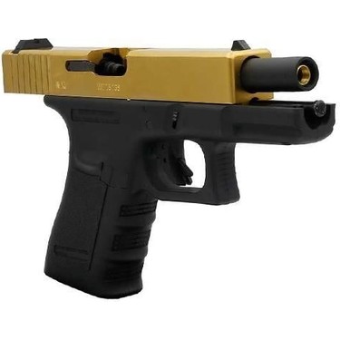 We Glock 19 Gen3 Titanium Gold + Green Gas + 1 kg Bb + Fiyatı