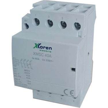 Xkoren 3p 220V Ac 3nc 25A Modüler Kontaktör (Sessiz) Fiyatı