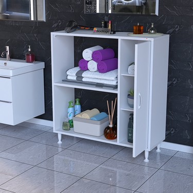 Modilayn Urla 90 x 97 x 32 cm Banyo Dolabı Temizlik Deterjan Fiyatı