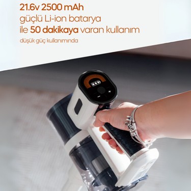 Sinbo Bldc Motorlu Dikey Kablosuz Şarjlı LED Aydınlatmalı Fiyatı