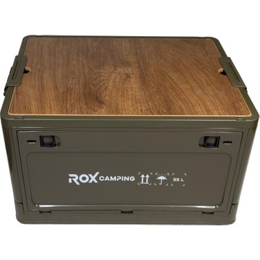 Rox Camping 0304 Katlanır Kamp Kutusu 55 Litre Fiyatı