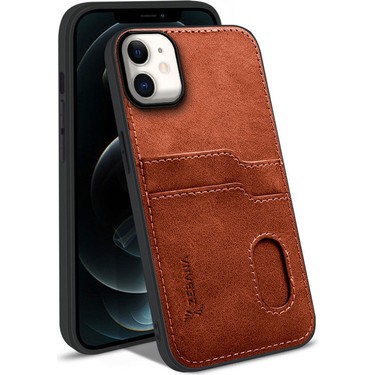 Zebana Apple iPhone 11 Kılıf Zebana Kartlıklı Lüx Deri Kılıf Fiyatı