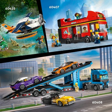 LEGO® City Robot Dünyası Hız Treni Parkı 60421 - 8 Yaş & Fiyatı