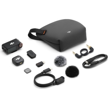 DJI MIC 3 Yaka Mikrofon Seti (1 TX + 1 RX) Type-C Fiyatı, 5.0