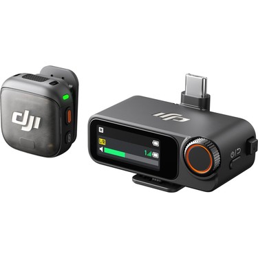 0015　DJI mic 3 DJI MIC 3 Yaka Mikrofon Seti (1 TX + 1 RX) Type-C Fiyatı, 5.0