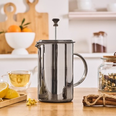Karaca Alina French Press Gri 800 ml Fiyatı - Taksit Seçenekleri
