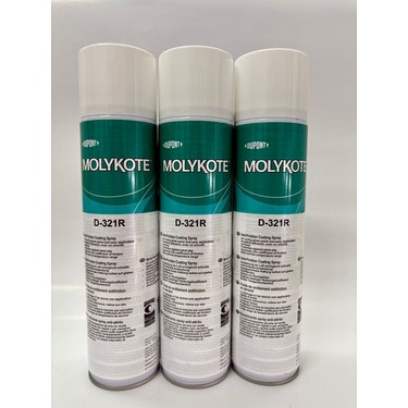 東レ　DuPont MOLYKOTE D-321R スプレー 12本セット Molykote D 321 R Kuru Film Yağlayıcı – Anti Sürtünme -400 ml Fiyatı