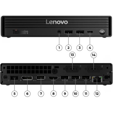 Lenovo Thinkcentre M70Q Gen 6 Ultra 7 265T 32GB 512GB SSD Fiyatı