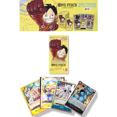 1 Paket One Piece Card Game OP07 500 Years Future Bandai Fiyatı