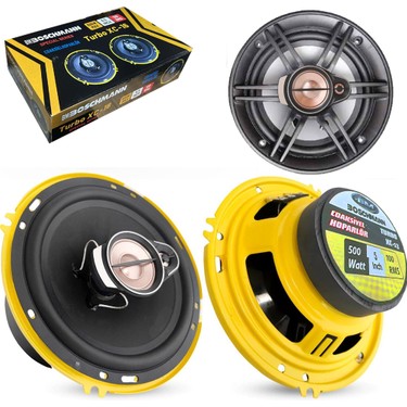 Oto Hoparlör Koaksiyel 16CM 600W Tweeterli Kapaklı 2 Adet Fiyatı