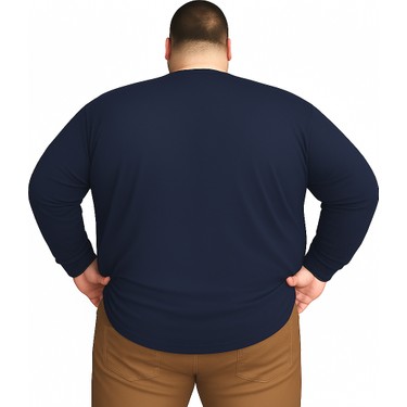 Sngl Erkek Büyük Beden Oversize Uzun Kollu V Yaka T-Shirt Fiyatı
