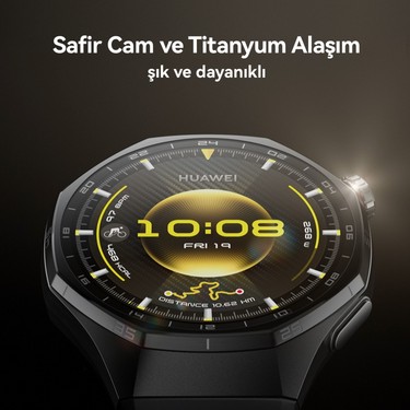 Huawei Watch GT 6 Pro 46 mm - Kahverengi Fiyatı