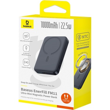Baseus Enerfill FM11 Powerbank Kullanım Görünümü