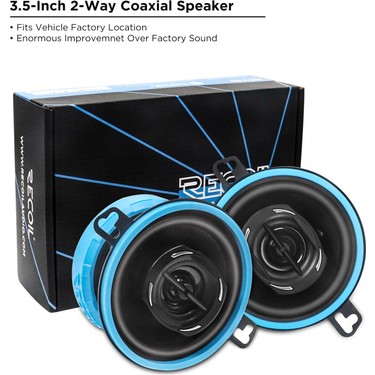 Recoil RCX35 10 cm Koaksiyel Hoparlör (80 Watt) Fiyatı