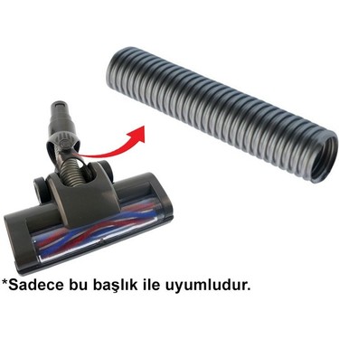 Kiwi Kvc 4040 ile Uyumlu Emici Başlık Ara Hortum, 3'lü Fiyatı
