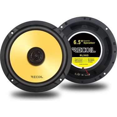 Recoil RLX65 16 cm Koaksiyel Hoparlör (160 Watt) Fiyatı