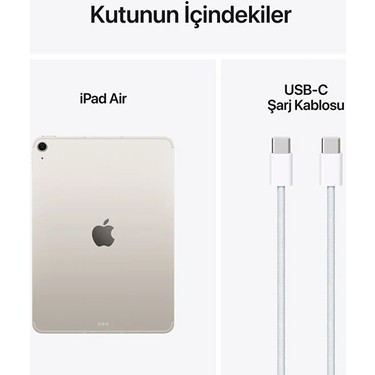 iPad Air 11 Inç (M3) Wi-Fi + Cellular 1tb - Yıldız Işığı Fiyatı