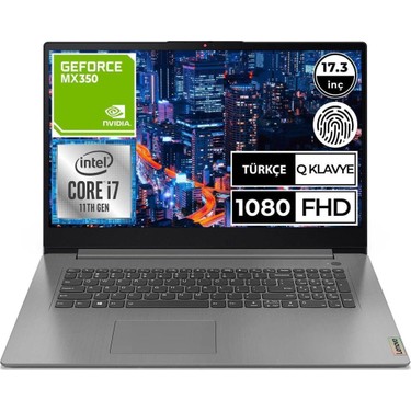Lenovo Ideapad 3 17ITL6 82H900BMTX I7-1165G7 8 GB 512 GB SSD Fiyatı