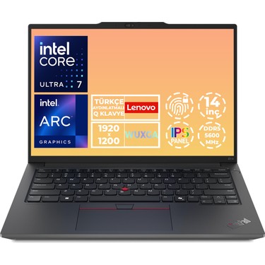 Lenovo Thinkpad E14 Gen 6 Ultra 7 155H 32GB 1tb SSD 14 Fiyatı