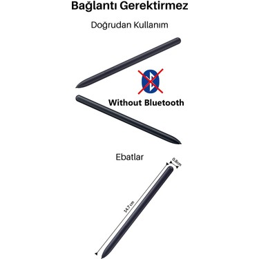 S Pen Galaxy Tab S10 - S11 Serisi Uyumlu Dokunmatik Yazım Fiyatı