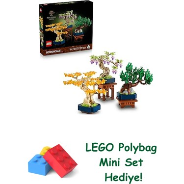 LEGO Botanicals Mini Bonsai Ağaçları 10373 + Polybag Fiyatı
