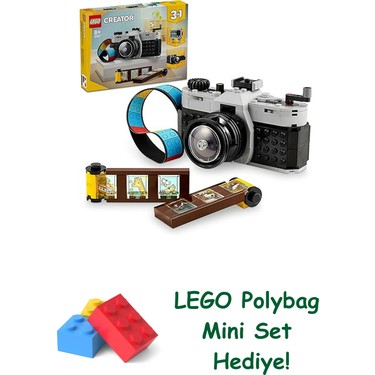 LEGO Creator 3'ü 1 Arada Retro Fotoğraf Makinesi 31147 + Fiyatı