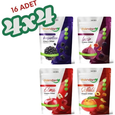 Dalındany Freeze Dried Dondurularak Kurutulmuş Yaz Meyveleri Fiyatı