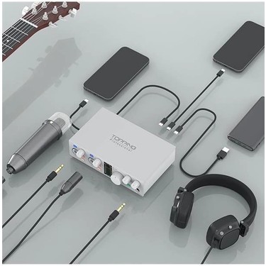 Topping Professional E2X2 Otg | Black Yüksek Kalite Usb-C Fiyatı