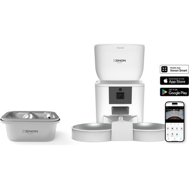 その他 m.mama Xenon Smart Akıllı Çift Hazneli Beyaz Mama Kabı Uygulama Fiyatı