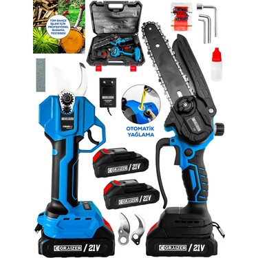 2 Li Set M 21 Vf 2 Akülü Çelik Şanzuman 2 Pala 2 Zincirli Fiyatı