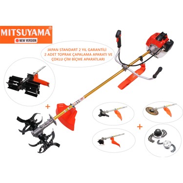 Mitsuyama Japon Yan Tırpan Toprak Çapalama Makinesi 63 cc Fiyatı