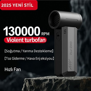 130.000 Rpm Turbo Fan | Kablosuz Şarjlı Üfleyici | Araç Içi Fiyatı