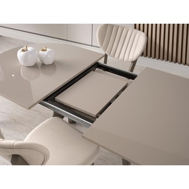 Star Capuccino Lak Panel Mutfak Masa Sandalye Takımı 82X138 Fiyatı
