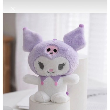 Kuromi キャラクターグッズ 紫 Kuromi Mor Peluş Anahtarlık Fiyatı - Taksit Seçenekleri