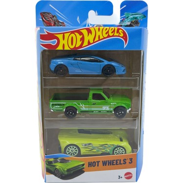 Hot Wheels 3'lü Araba Seti - Set 8 Fiyatı - Taksit Seçenekleri