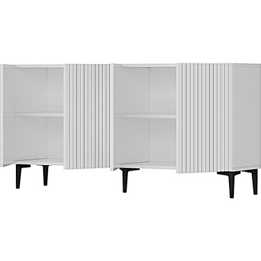 KA1513B- ZEYNEP150 Lazer Çizgili Konsol , Tv Sehpası , Çok Fiyatı