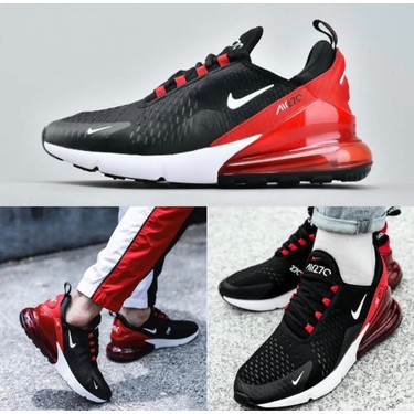 Nike Air Max 270 Siyah Kırmızı Sneaker Ayakkabı(Dar Fiyatı