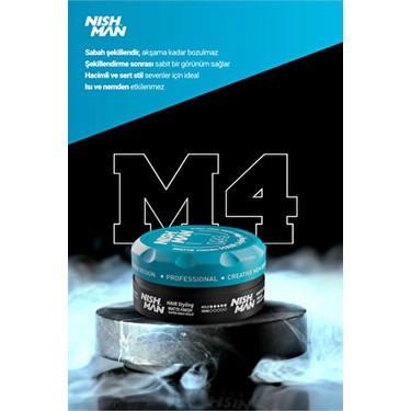 Nish Man M4 Mat Wax 100 ml Kolay Temizlik için Suda Çözünen Fiyatı